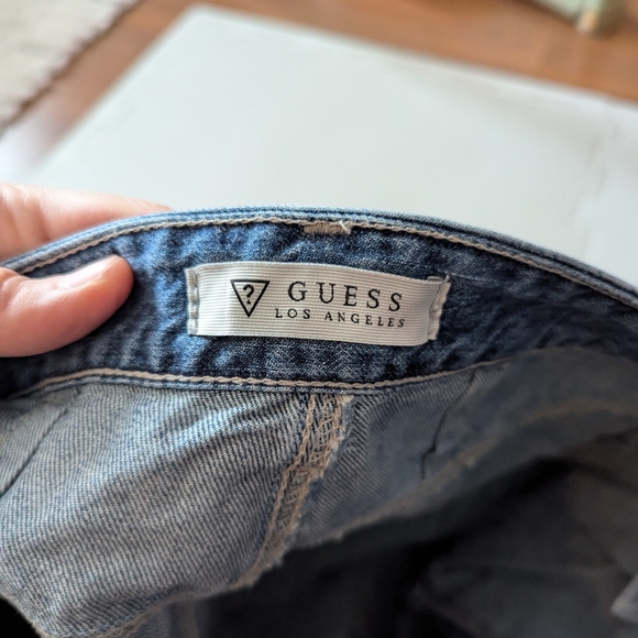 Vintage Guess blue jean skirt - Picture 5 of 9